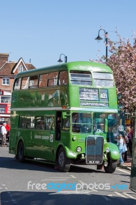 East Grinstead, West Sussex/uk - April 26 : East Grinstead Vinta… Stock Photo