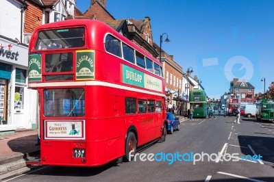 East Grinstead, West Sussex/uk - April 26 : East Grinstead Vinta… Stock Photo