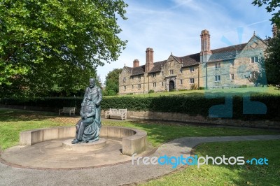 East Grinstead,  West Sussex/uk - August 18 :  Mcindoe Memorial Stock Photo