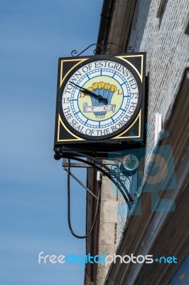 East Grinstead,  West Sussex/uk - August 18 : Town Clock Of East… Stock Photo