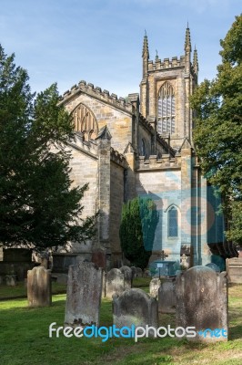 East Grinstead,  West Sussex/uk - August 18 :  View Of St Swithu… Stock Photo