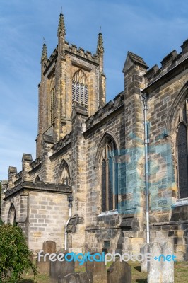 East Grinstead,  West Sussex/uk - August 18 :  View Of St Swithu… Stock Photo