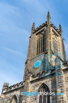 East Grinstead,  West Sussex/uk - August 18 :  View Of St Swithu… Stock Photo