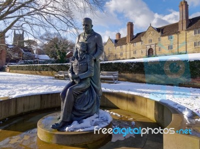 East Grinstead, West Sussex/uk - February 27 : Mcindoe Memorial Stock Photo