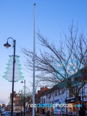 East Grinstead, West Sussex/uk - January 5 : View Of The High St… Stock Photo