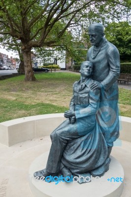 East Grinstead, West Sussex/uk - June 13 : Mcindoe Memorial In E… Stock Photo