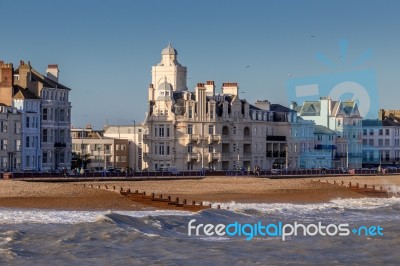 Eastbourne, East Sussex/uk - January 7 : View Of The Shoreview H… Stock Photo