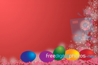 Easter Background Stock Image