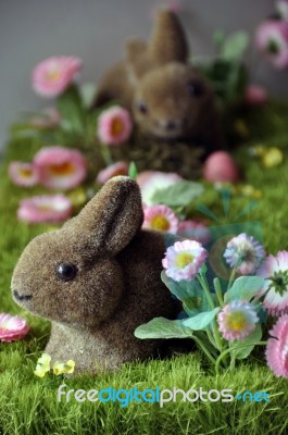 Easter Decoration Stock Photo