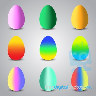 Easter Egg Colorful Stock Image