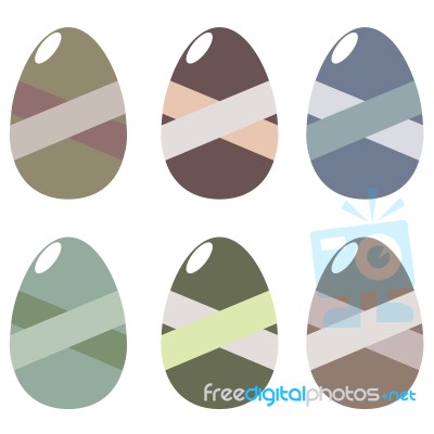 Easter Egg Illustration Stock Image