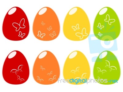 Easter Egg Illustration Stock Image