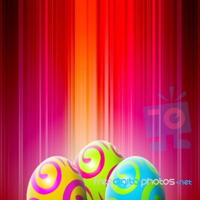 Easter Eggs Stock Image