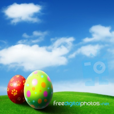 Easter Illustration Stock Image