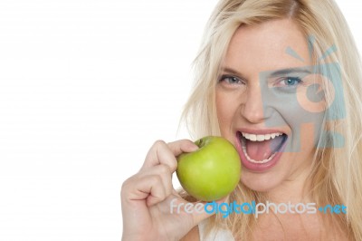 Eat Fresh Fruits, Stay Healthy Stock Photo