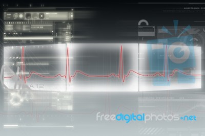 Ecg Stock Image