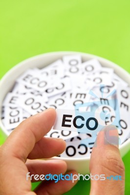 Eco Concept Stock Photo