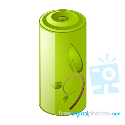 Eco Concept Green Energy Stock Image