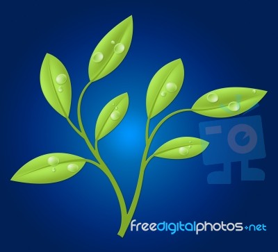 Eco Friendly Shows Earth Day And Conservation Stock Image