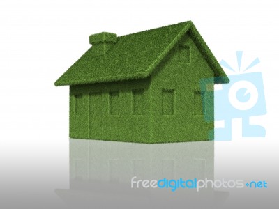 Eco House Stock Image