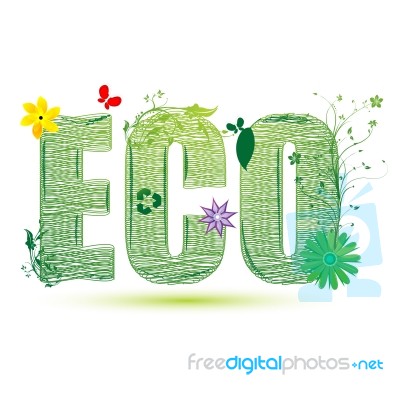 Eco Recycle Stock Image