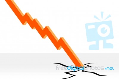 Economic Downturn Stock Image