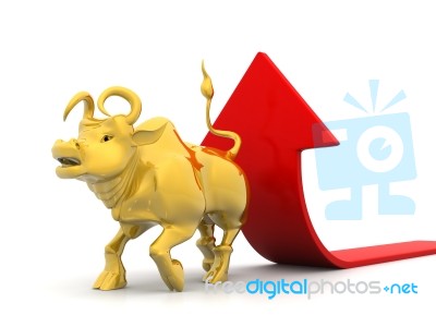 Economical Stock Market Stock Image