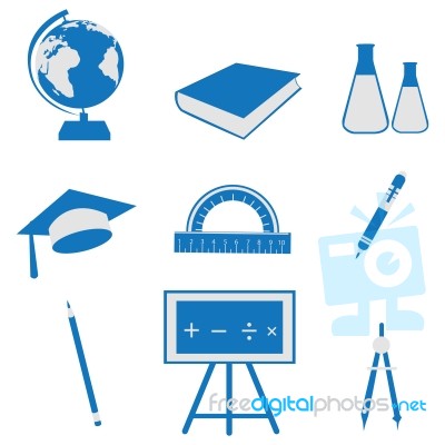 Education Icon Stock Image