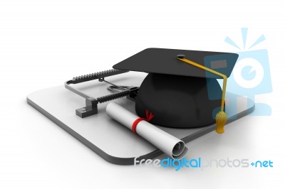 Education Trap Stock Image