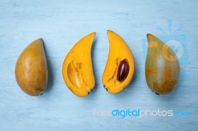 Egg Fruit Stock Photo