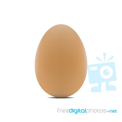 Egg Realistic Design  Illustration Stock Image