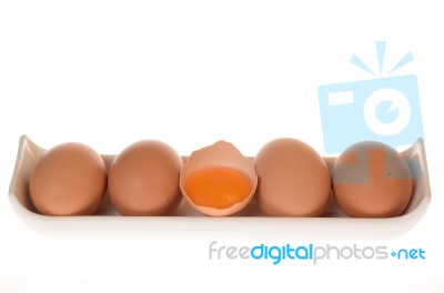 Eggs  Stock Photo