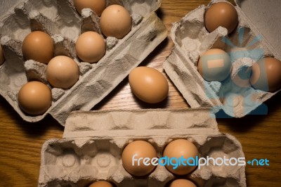 Eggs Poultry Concept Stock Photo