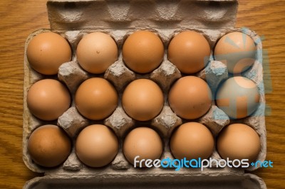 Eggs Poultry Concept Stock Photo