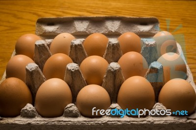 Eggs Poultry Concept Stock Photo