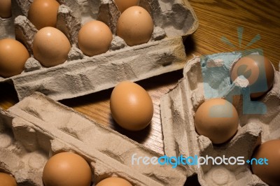 Eggs Poultry Concept Stock Photo