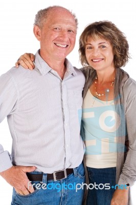 Elder Couples Stock Photo