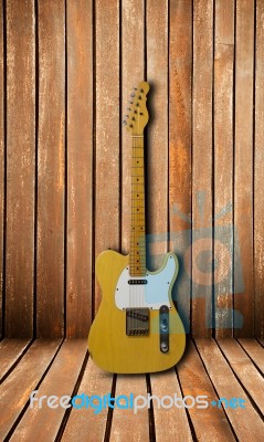 Electric Guitar Stock Photo