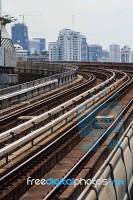 Electric Train Stock Photo