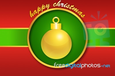 Elegant And Light Merry Christmas Background Stock Image