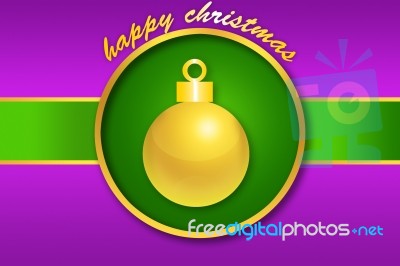 Elegant And Light Merry Christmas Background Stock Image