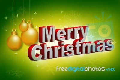 Elegant And Light Merry Christmas Background Stock Image