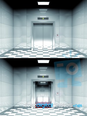 Elevator Stock Image