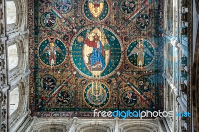 Ely, Cambridgeshire/uk - November 22 : Interior View Ely Cathedr… Stock Photo