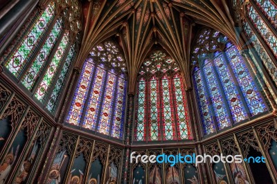 Ely, Cambridgeshire/uk - November 22 : Interior View Of Ely Cath… Stock Photo