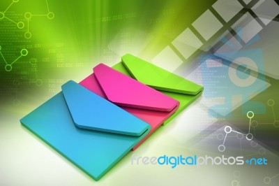 Email, Communication Concept Stock Image