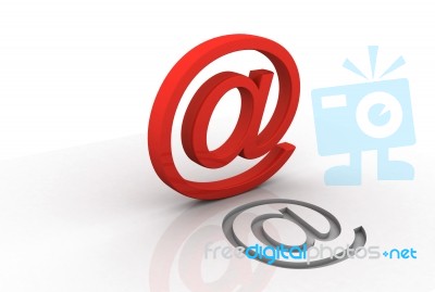 Email Symbol Stock Image