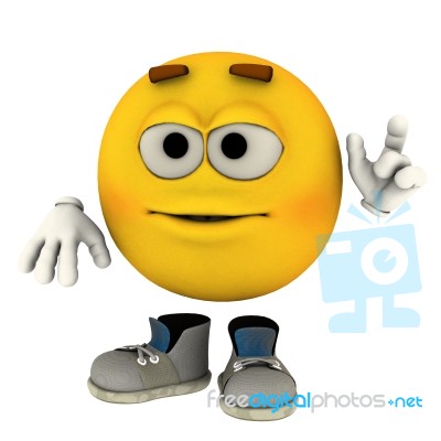 Emotiguy In Conclusion Stock Image - Royalty Free Image ID 10062462