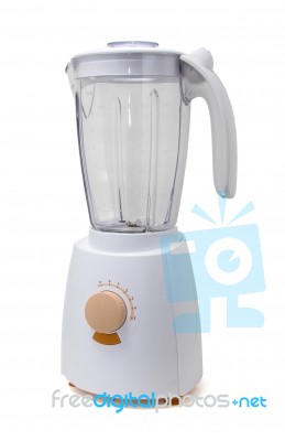 Empty Electric Blender Stock Photo