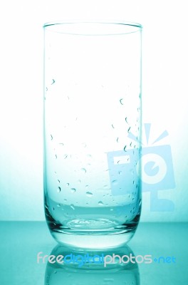 Empty Glass Stock Photo